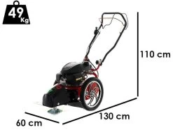 Blue Bird FLO SPEED 7HO - Decespugliatore A Ruote A Benzina 4 Tempi Semovente - Honda GCVx 170 -Cura Del Giardino blue bird flo speed 7ho decespugliatore a ruote a benzina 4 tempi semovente honda gcvx 170 trinciaerba flo speed 7ho honda gcvx 170 31905 6 1637752423 IMG 619e1e67c6b29