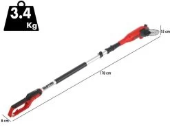 Einhell GC-EC 7520 T - Potatore Elettrico Su Asta Di Prolunga Telescopica -Cura Del Giardino einhell gc ec 7520 t potatore elettrico su asta di prolunga telescopica potatore elettrico einhell 44586 5 1696499071 IMG 651e857f0c300