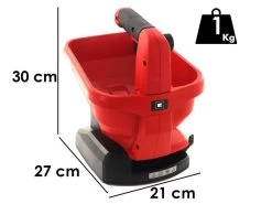 Einhell GE-US 18 Li - Spandiconcime A Batteria - SENZA BATTERIA E CARICABATTERIA -Cura Del Giardino einhell ge us 18 li spandiconcime a batteria senza batteria e caricabatteria la seminatrice e spargisale a batteria einhell ge us 18 li 29761 4 1623246791 IMG 60c0c7c767ddd