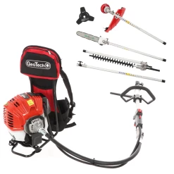 GeoTech GT-2 52 BP - Decespugliatore A Scoppio Multifunzione A Zaino
