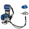 Hyundai TT-BG520-2 - Decespugliatore A Zaino - 52 Cc - A Spalla, Impugnatura Singola, Doppio Filo -Cura Del Giardino hyundai tt bg520 2 decespugliatore a zaino 52 cc a spalla impugnatura singola doppio filo agrieuro 16855 3