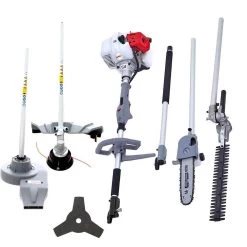 Ikra IBKH 52 - Decespugliatore A Scoppio Multifunzione