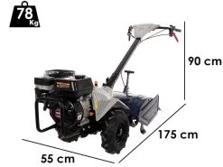 Motocoltivatore BullMach GEO 50 L - Motore Loncin A Benzina Da 196cc - 6.5HP -Cura Del Giardino motocoltivatore bullmach geo 50 l motore loncin a benzina da 196cc 6 5hp motocoltivatore a scoppio bullmach geo 50 l 33279 0 1646237088 IMG 621f95a0e9c72