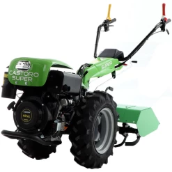 Motocoltivatore Diesel Lampacrescia MGM Castoro Super - Motore Loncin - Avviamento Elettrico