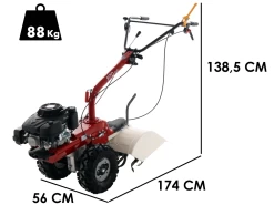 Motocoltivatore Multifunzione Eurosystems P70 EVO Con Fresa Cm 55 - Motore Loncin 224 OHV -Cura Del Giardino motocoltivatore multifunzione eurosystems p70 evo con fresa cm 55 motore loncin 224 ohv motocoltivatore a scoppio eurosystems p70 evo loncin 30013 12 1624611341 IMG 60d59a0dae78a