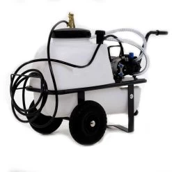 Motopompa Irrorazione Comet MC 18 - Motore Elettrico Monofase Su Carrello Serbatoio 50 Lt