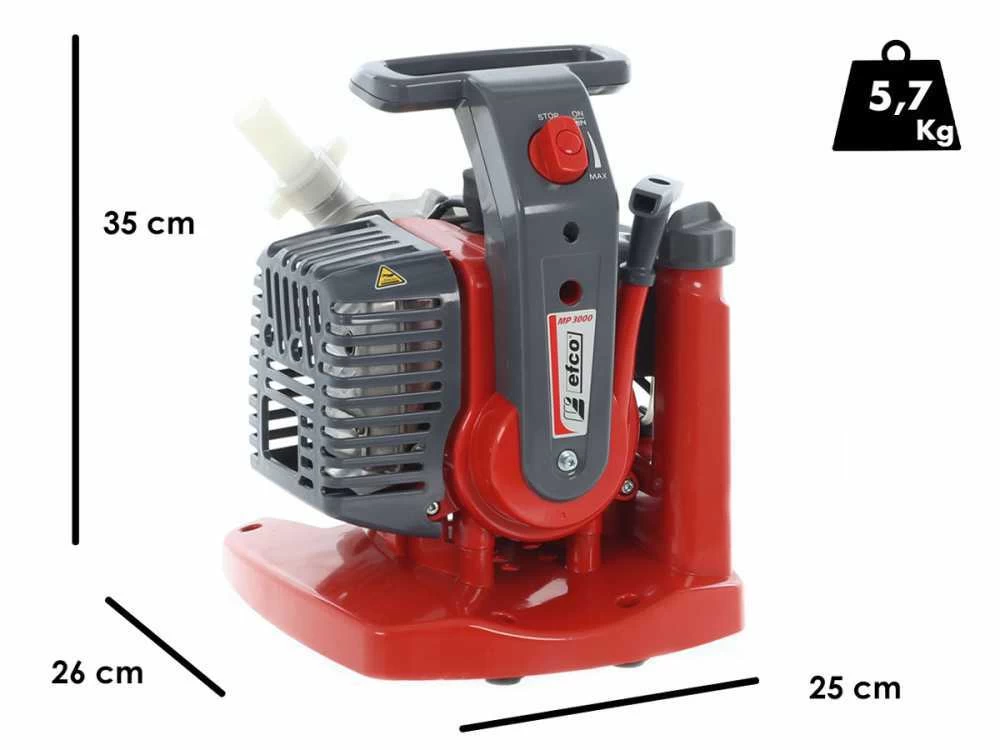 Motopompa Per Irrigazione Autoadescante EFCO MP 3000 - Raccordo 25 Mm 20 Motopompa Per Irrigazione Autoadescante EFCO MP 3000 - Raccordo 25 Mm - immagine 18