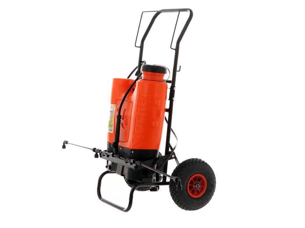Pompa Irroratrice A Spalla Elettrica Stocker Con Trolley- Capacità Serbatoio 15L, Max 5 Bar 8 Pompa Irroratrice A Spalla Elettrica Stocker Con Trolley- Capacità Serbatoio 15L, Max 5 Bar - immagine 6