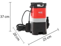 Pompa Sommersa Elettrica Acque Sporche AL-KO DRAIN 12000 Comfort 850W - Raccordo 38-25 -Cura Del Giardino pompa sommersa elettrica acque sporche al ko drain 12000 comfort 850w raccordo 38 25 elettropompa sommersa al ko drain 12000 comfort 15274 0 1547041501 Misure largo