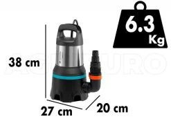 Pompa Sommersa Per Acque Sporche Gardena 20000 Aquasensor Art. 9044-20 -Cura Del Giardino pompa sommersa per acque sporche gardena 20000 aquasensor art 9044 20 pompa sommersa gardena 20000 aquasensor per acque sporche 29776 1 1623314474 IMG 60c1d02a8d9db