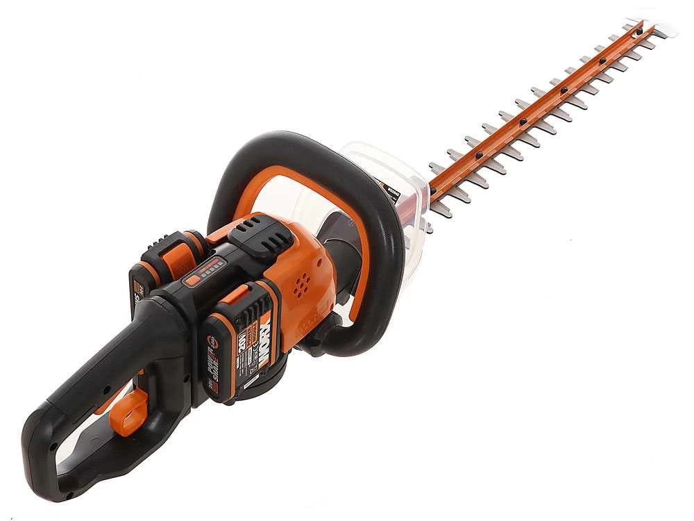 Tagliasiepi Elettrico A Batteria Worx WG284E.9 - Lama 60 - NECESSITA DI 2 BATTERIE 20V - SENZA BATTERIA E CARICABATTERIA - immagine 11