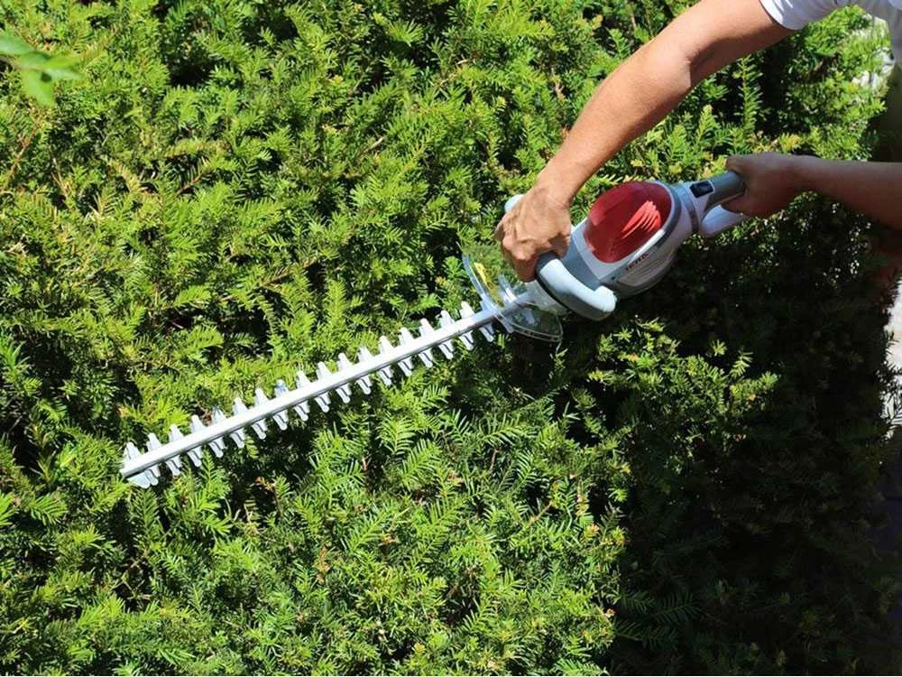 Tagliasiepi Elettrico IKRA IHS 650 - Tosasiepi Da 650 W Con Barra Da 55 Cm - Extra Light - immagine 6