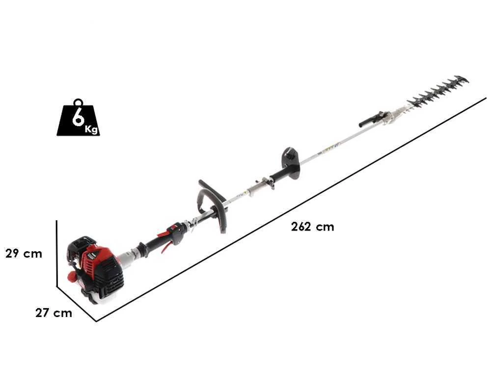Tagliasiepi Su Asta A Scoppio SHINDAIWA SDK M262S - Lame Da 53 Cm 4 Tagliasiepi Su Asta A Scoppio SHINDAIWA SDK M262S - Lame Da 53 Cm - immagine 2