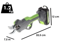 Verdemax FE20 - Forbice Elettrica Da Potatura - 20V 2Ah -Cura Del Giardino verdemax fe20 forbice elettrica da potatura 20v 2ah forbici a batteria verdemax fe20 33171 1 1645626238 IMG 6216437eaa2ff